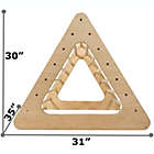 Alternate image 2 for Cassarokids&reg; Large Wooden Pikler Climbing Triangle