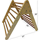 Alternate image 4 for Cassarokids&reg; Large Foldable Climbing Pikler Triangle