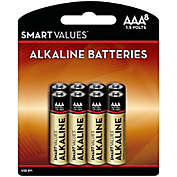 Smart Values&trade; 8-Pack AAA Alkaline Batteries