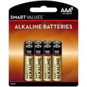 Smart Values&trade; 8-Pack AAA Alkaline Batteries
