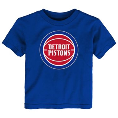 NBA Size 4T Detroit Pistons Primary Logo Short Sleeve T-Shirt. View a larger version of this product image.