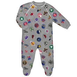 NBA All Teams Basketball Long Sleeve Zip Up Coverall
