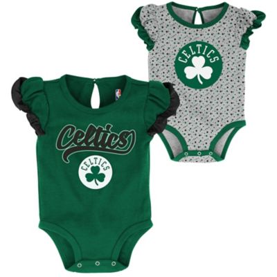 NBA 2-Piece Boston Celtics Short Sleeve Bodysuit Set