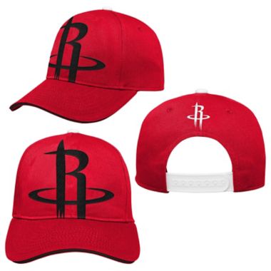 NBA Big Face Toddler Houston Rockets Pre-Curved Snapback Cap. View a larger version of this product image.