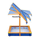 Alternate image 6 for Teamson Kids Outdoor Summer Sand Box in Blue