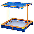 Alternate image 0 for Teamson Kids Outdoor Summer Sand Box in Blue