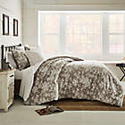 Alternate image 0 for Bee &amp; Willow&trade; Fallston 3-Piece Full/Queen Comforter Set in Brown/White