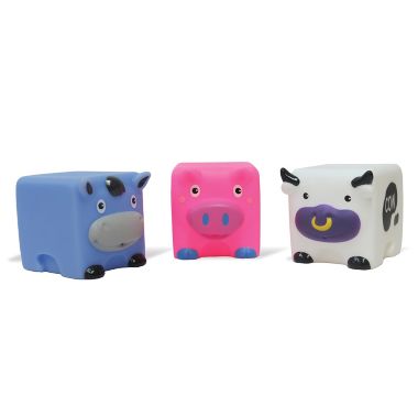 Edushape&reg; 6-Piece Soft &amp; Squeezy Critter Blocks. View a larger version of this product image.
