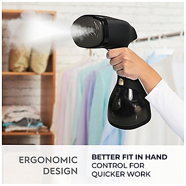 Electrolux&reg; LX-15002 Portable Handheld Steamer in Black. View a larger version of this product image.