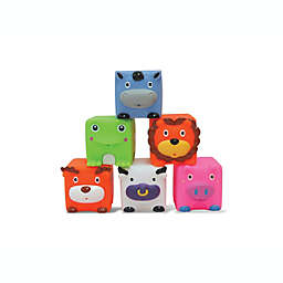 Edushape® 6-Piece Soft & Squeezy Critter Blocks