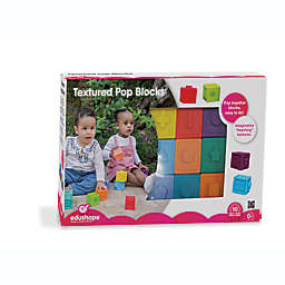 Edushape® 10-Piece Textured Pop Blocks