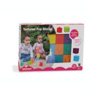Edushape&reg; 10-Piece Textured Pop Blocks