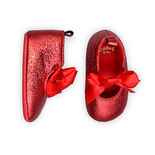 Alternate image 1 for goldbug™ Ankle Bow Mary Jane Dress Shoe in Red