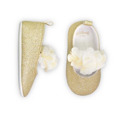 goldbug Size 9-12M Mary Jane Dress Shoe in Champagne. View a larger version of this product image.