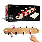 Alternate image 1 for Polished Wooden Mini Flip Cup Drinking Game