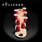 Alternate image 5 for Polished Wooden Mini Flip Cup Drinking Game