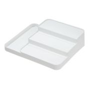 Squared Away&trade; 3-Tier Recycled Plastic Cabinet Organizer in Bright White