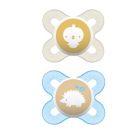 Alternate image 0 for MAM Start Tender Orthodontic Pacifier in Clear/Blue