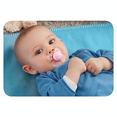 MAM Start Tender Orthodontic Pacifier in Clear/Blue. View a larger version of this product image.