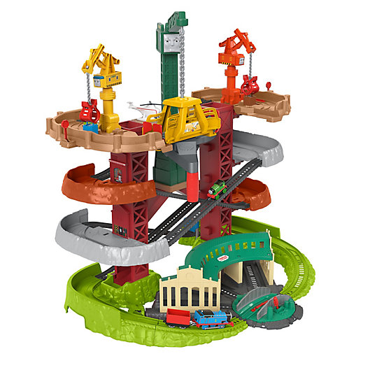 Alternate image 1 for Fisher-Price® Thomas & Friends™ Trains & Cranes Super Tower