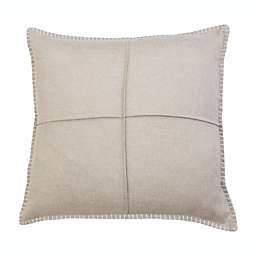 O&O by Olivia and Oliver™ Washington Lofty Stitch Square Throw Pillow in Cashmere