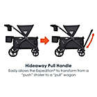 Alternate image 8 for Baby Trend&reg; Expedition&reg; 2-in-1 Stroller Wagon Plus in Black