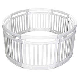Baby Trend® Circular Baby and Toddler Play Pen in White