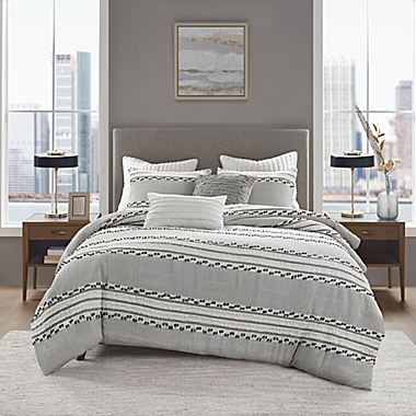II Lennon Jacquard 3pcs K/CK Comforter Set CH. View a larger version of this product image.
