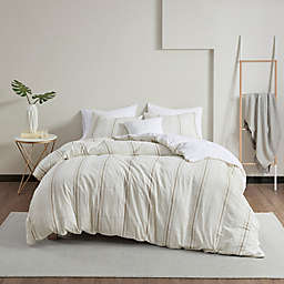Clean Spaces Hollis Organic Cotton Comforter Cover Set