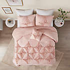 Alternate image 3 for Madison Park Colette 4-Piece Full/Queen Comforter Set in Blush