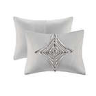 Alternate image 4 for Madison Park Colette 4-Piece Full/Queen Comforter Set in Grey