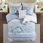 Alternate image 3 for Madison Park&reg; Willa 7-Piece Queen Comforter Set in Blue