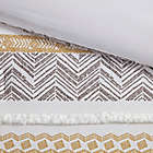 Alternate image 6 for Madison Park&reg; Newton Cotton Printed 5-Piece King/California King Comforter Set in Yellow/Charcoal