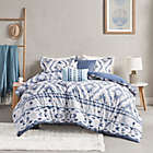 Alternate image 0 for Madison Park Harding Cotton 7-Piece King Comforter Set in Blue