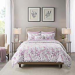 Madison Park® Essentials Sofia Reversible Complete 8-Piece Queen Bedding Set in Purple