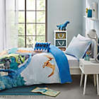 Alternate image 2 for Mi Zone Kids 3-Piece Reversible Tucker Dinosaur Twin Comforter Set in Blue