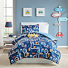 Alternate image 0 for Mi Zone Kids Reversible Brooks City Comforter Set in Navy