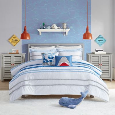 Urban Habitat Haisley 4-Piece Twin Comforter Set in Blue