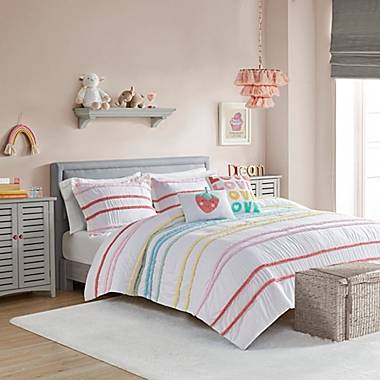 Urban Habitat Haisley 4-Piece Twin Comforter Set in Pink. View a larger version of this product image.
