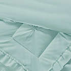 Alternate image 4 for Intelligent Design Kacie Solid 2-Piece Twin/Twin XL Coverlet Set With Tufted Diamond Ruffles in Aqua