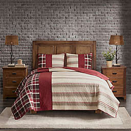 Woolrich Valley 3-Piece King/California King Quilt Mini Set in Red