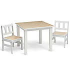 Alternate image 0 for Delta Children&reg; 3-Piece Table and Chair Set in Natural/White