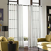 Curtainworks&copy; Soho Voile 95-Inch Grommet Window Curtain Panel in Winter White