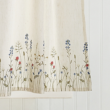 Dandelion Print 36-Inch Window Curtain Tiers (Set of 2). View a larger version of this product image.