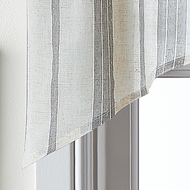 Curtainworks McKenzie Swag Valance in Grey. View a larger version of this product image.
