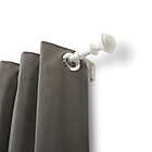 Alternate image 2 for Bee &amp; Willow&trade; 2-Pack Farmhouse 3/4-Inch Window Curtain Rods in White