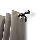 Alternate image 2 for Bee &amp; Willow&trade; 2-Pack 3/4-Inch Cast Ironcap Curtain Rods in Matte Black