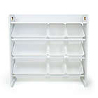 Alternate image 1 for Humble Crew&reg; Cambridge 9-Bin Organizer with Shelf in White