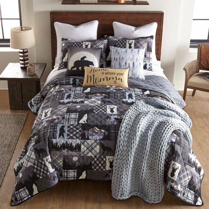 Donna Sharp Nightly Walk 3 Piece Quilt Set Bed Bath Beyond