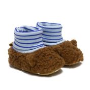 Ro+Me by Robeez&reg; Bear Slipper in Brown